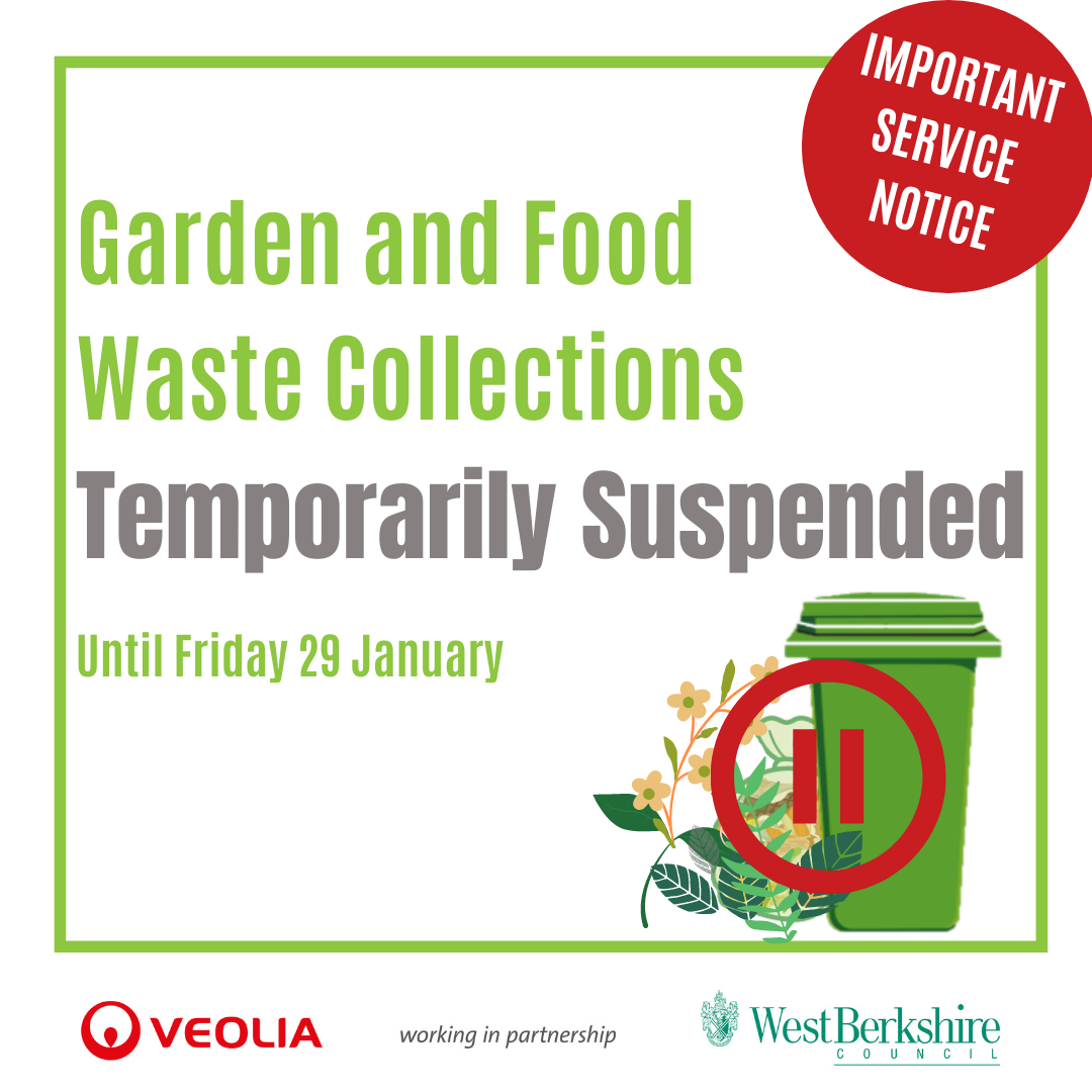 Garden & Food Waste Temporarily Suspended